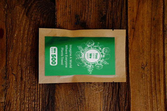 You Plant We Plant Tree Pouch, Grow a Tree and We'll Plant 500 More